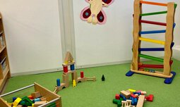 Bauecke mit Bausteinen | © Kinderhaus Noahs Arche Olching